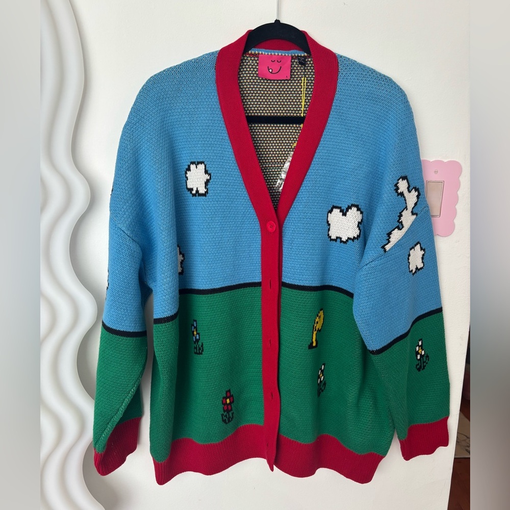 Lazy Oaf x Mr. Men Little Miss Walters World Cardigan